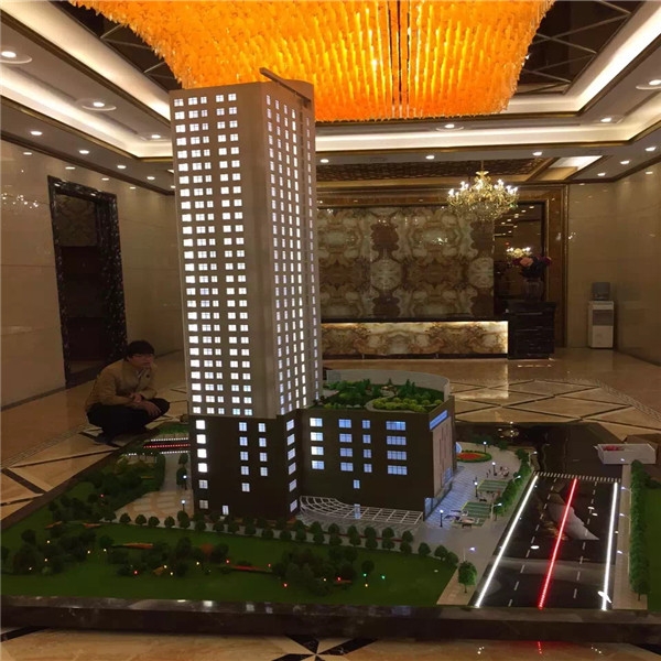 西北更大比例灵台楼盘模型展示