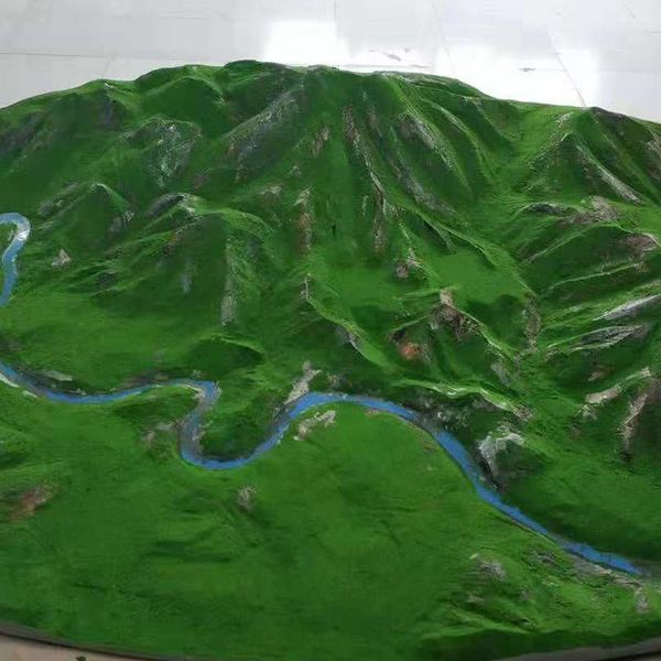 怎样按实际灵台地形雕刻制作 怎样按实际灵台地形雕刻制作