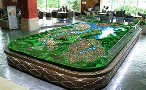 制作灵台灵台沙盘模型需要注意细节