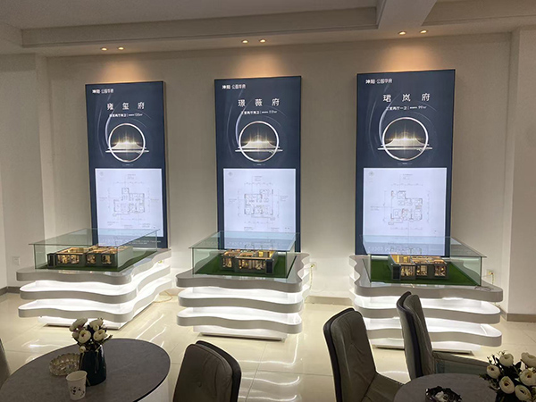 白银坤阳华府地产灵台户型模型